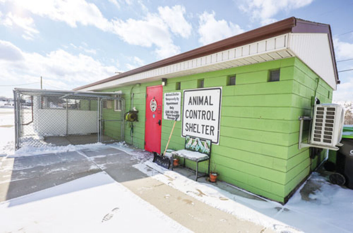  The Madison Heights Animal Shelter is located outside the Department of Public Services at 801 Ajax Drive.  