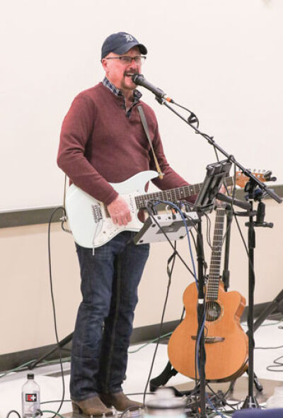  Musician Jimmy Allen performs in this file photo from the 2024 Coffee Concerts, the first to be held at the new Active Adult Center.  This February will once again feature different performers each Wednesday evening. 