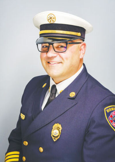  Birmingham’s new Fire Chief Matt Bartalino has been serving the community with the Birmingham Fire Department since 2003.  