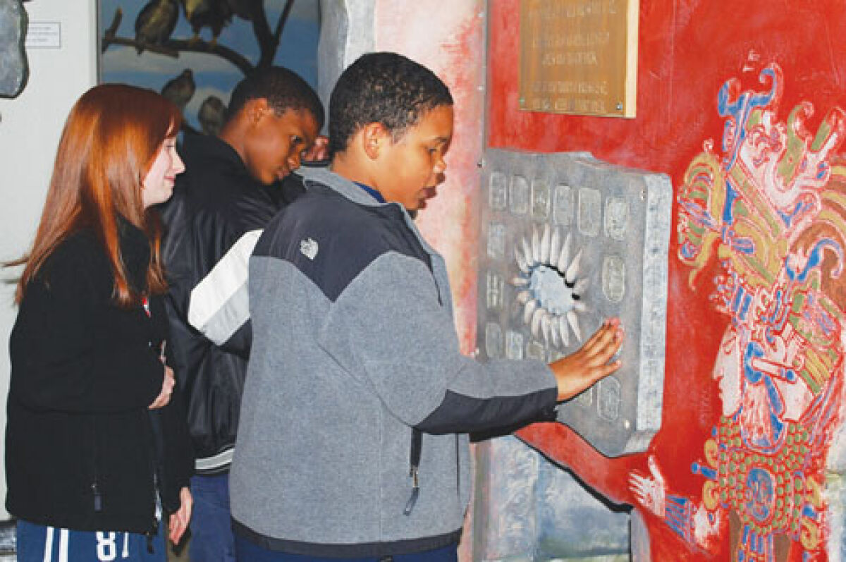  Through the hands-on activities in  “Mystery of the Mayan Medallion,” kids have the opportunity to learn more about Mayan and Mesopotamian culture.  