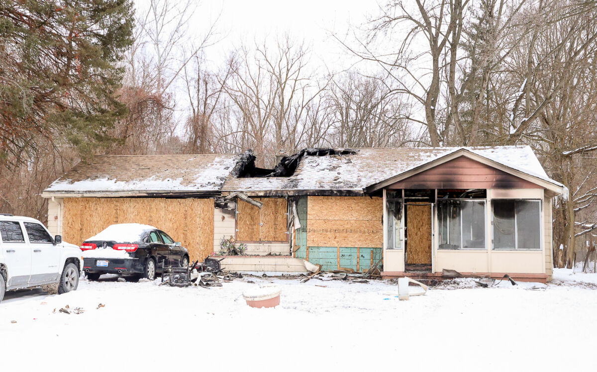  A fire Jan. 27 at this home on Leewright Avenue in Southfield resulted in one death and three injuries. 