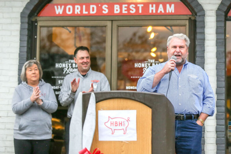 Honey Baked Ham store celebrates golden anniversary in Roseville