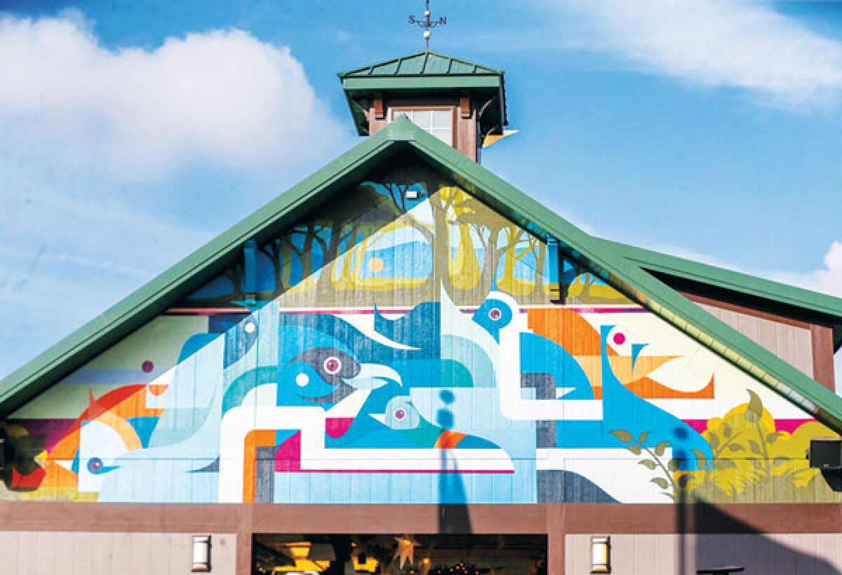  During the application process for a mural through the Detroit Institute of Arts’ Partners in Public Art program, the West Bloomfield Township Board of Trustees viewed previous murals, such as Rick Malt’s “Through Seasons” at Riley Park in Farmington. 