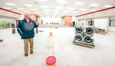  Lake Shore Superintendent Joseph DiPonio said construction for the early childhood center and the community center are scheduled to be done by early spring. 