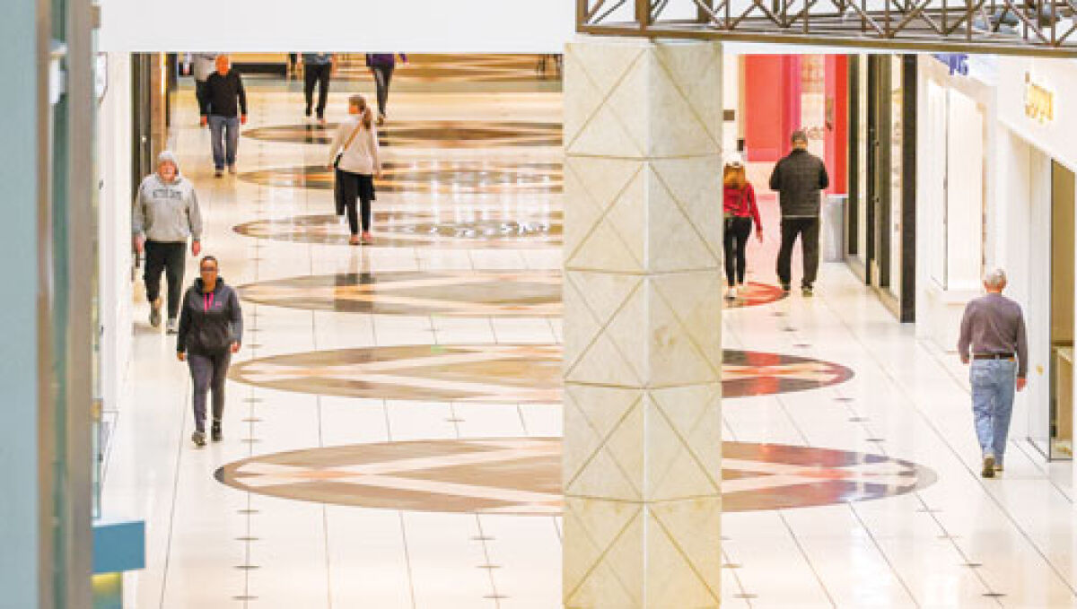  The Somerset Collection’s Skywalker Program sees a wide variety of people walking indoors in Troy, Monday through  Saturday at 7 a.m. and Sunday at 8 a.m. The program draws 200 to 300 walkers on any given day.  