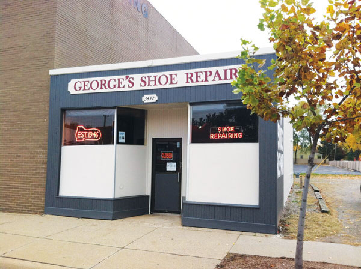  George’s Shoe Repair opened at its current location in Berkley in 1945.  