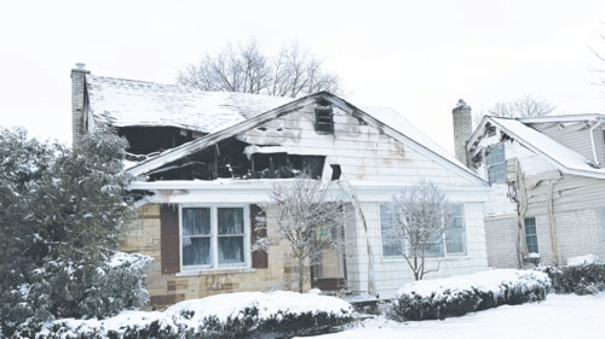  A fire at a house on Hillcrest Road in Grosse Pointe Farms burned so hot, it melted the siding on a neighbor’s home. 