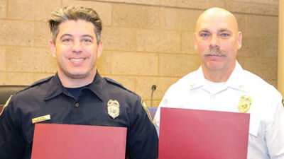  Firefighters recognized for courageous action on the job 