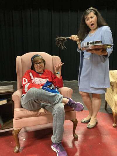  Ridgedale Players’ performances of the Odd Couple will alternate between original characters Oscar and Felix and their female counterparts, Florence and Olive, pictured, as they perform “The Odd Couple” Friday, Nov. 4-Sunday, Nov. 20. 