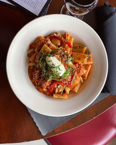  D’Amato’s, 222 Sherman Drive, will be featuring rigatoni brisket Bolognese for restaurant week.  
