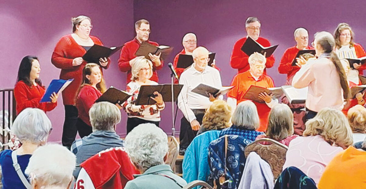  The Novi Choralaires hold their Sundae Song concert at the Meadowbrook Activity Center Feb. 17. 
