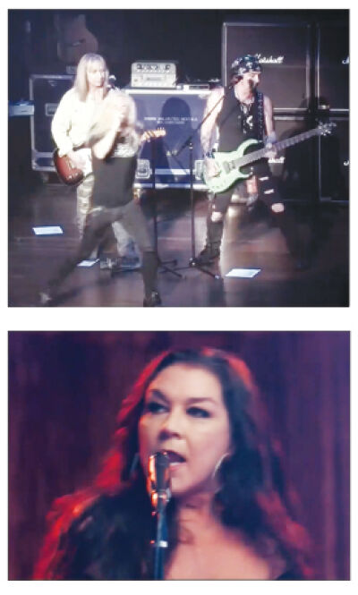  The city announced its headline musical performers for the three-day event, with country artist Gretchen Wilson, above, and ’80s rockers Great White, top, in the weekend spotlight. 