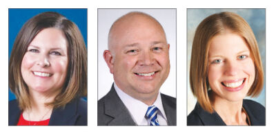  LEFT: Elizabeth (Libby) Argiri. CENTER:  Charles W. Lepper. RIGHT: Lori M. Gonko. 