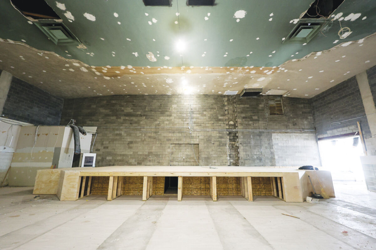  The Berkley Theater is undergoing renovations, including construction of the stage and acoustic features. The current expectation is that the theater will open at the beginning of June. 