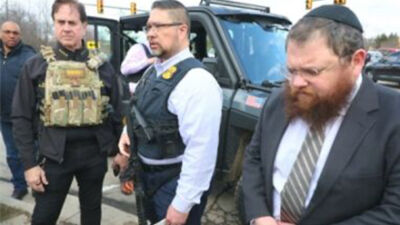  Oakland County Sheriff Michael Bouchard and West Bloomfield Police Chief Dale Young responded to the scene and briefed the press. Rabbi Benny Greenwald, Friendship Circle also on scene.  