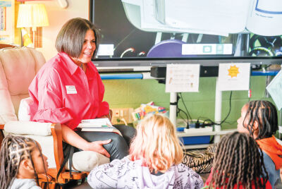  Greater Southeast Chapter (MI) of The Links Incorporated member LaNetta Thomas said it was “a pleasure” reading to the  fourth grade students at Lincoln Elementary School in Warren.  
