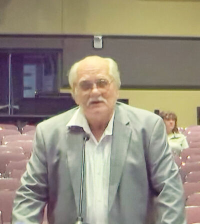  Warren Planning Commissioner Michael Holowaty addresses the City Council during a meeting on March 10. 