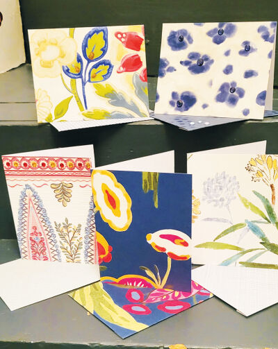  One of the vendors at Crafts & Drafts  is Perfectly Imperfect, selling cards  and home décor.  