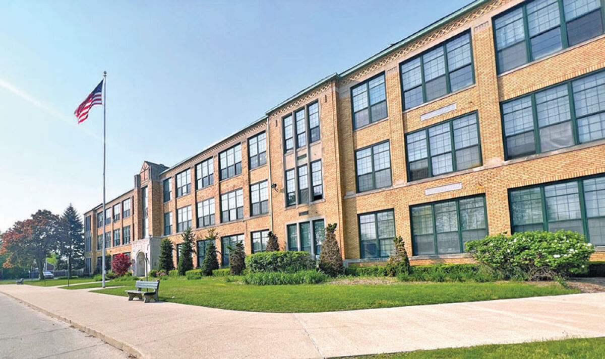  Eastpointe High School, pictured, and Eastpointe Middle School were identified for comprehensive support with a three-year partnership agreement with the Michigan Department of Education. 