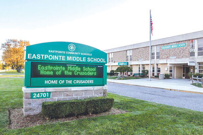  Eastpointe Middle School was identified as being in the bottom 5% in performance in the state and will enter into a partnership agreement with the Michigan Department of Education. 