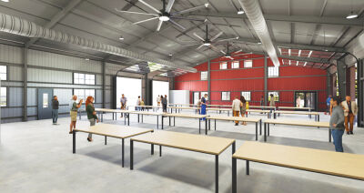  Inside of The Graham is space to allow the Downtown Rochester Farmers Market to run year round. 