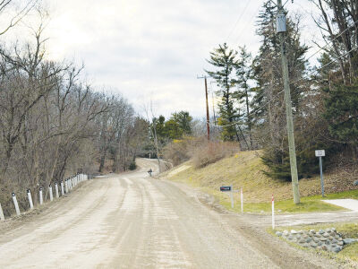  The potential paving of Gallagher Road would include completing the current missing portion of the safety path along the road. 