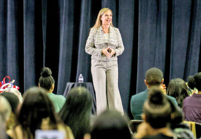  Southfield Public Schools Superintendent Jennifer Martin-Green delivers the State of the District address. 