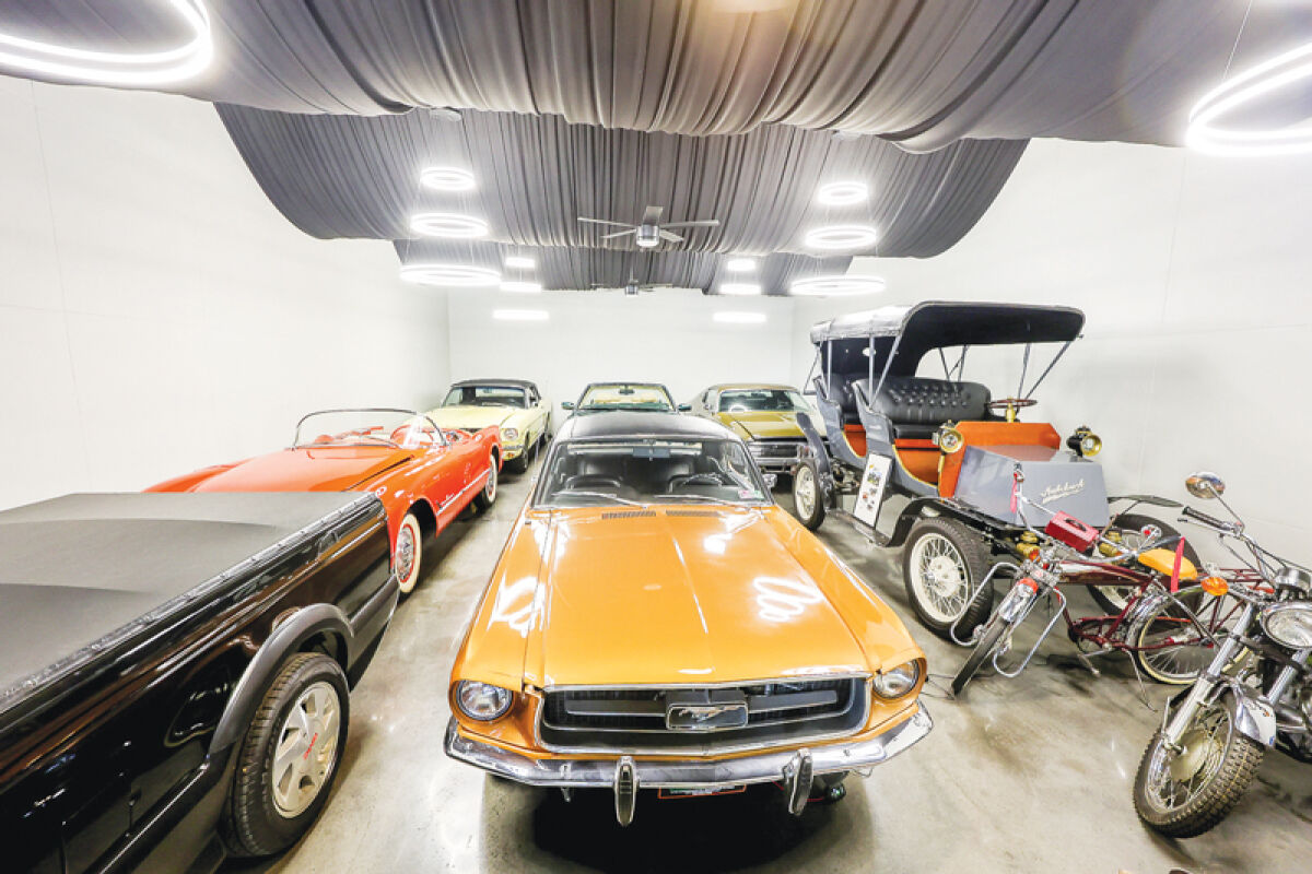  Car fans can appreciate many different makes and models exhibited in the Jack Frost Auto Museum.  