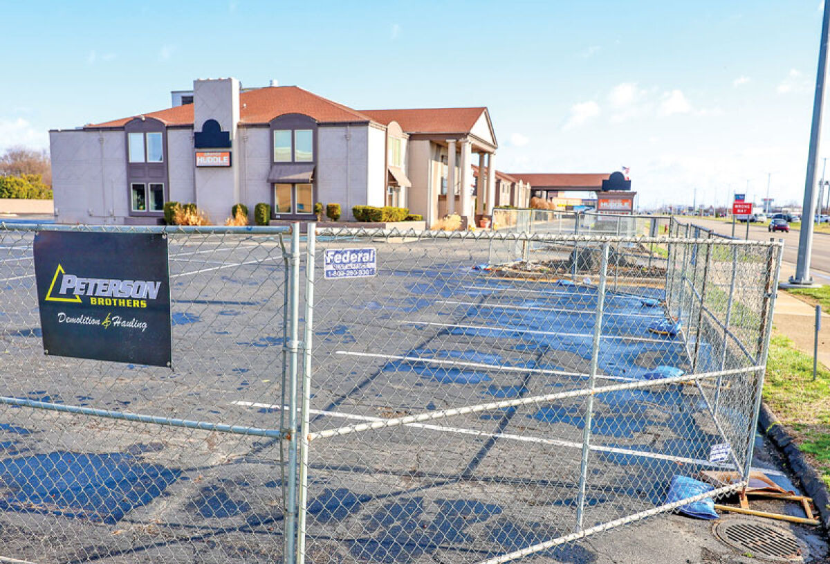  Demolition has begun on the Days Inn and Gratiot Huddle, located at 31327 Gratiot Ave. The property is being converted into three commercial businesses. 