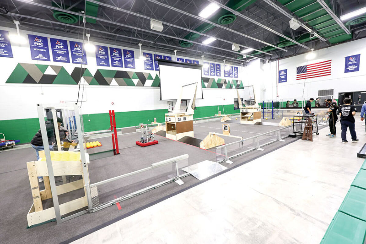  Novi Community School District robotics students can now host robotics competitions on this state-of-the-art battlefield at the new Novi Robotics Center, 25299 Taft Road. 