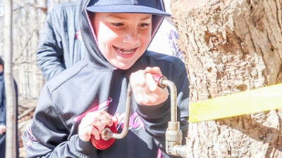  Tollgate Farm educates the public on maple syrup production 