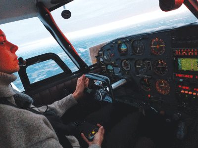  Taylor McNeill piloted the propeller-driven Piper Comanche while Demray served as co-navigator. The record was set in the fall of 2020, but the awards were delayed until this year due to the pandemic.  