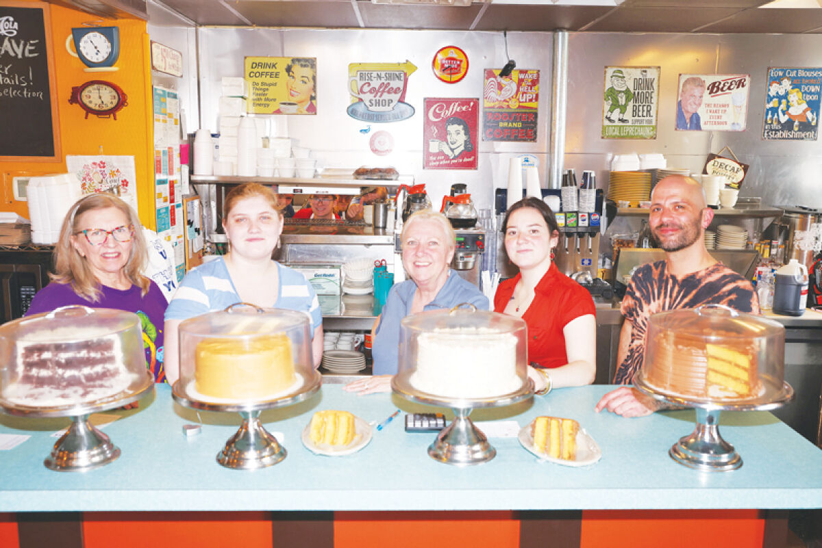  The staff at SideStreet Diner in Grosse Pointe City includes, from left, Marjorie Ramsey, Paige Cramton, owner Meghan Spicer, Nola Keith and Eric Deramo.  