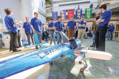  The SAE aero design, known as “Levi the Wizard,” already took flight in the Society of Automotive Engineers Aero Design West Competition March 6-8 in Lakeland, Florida.  