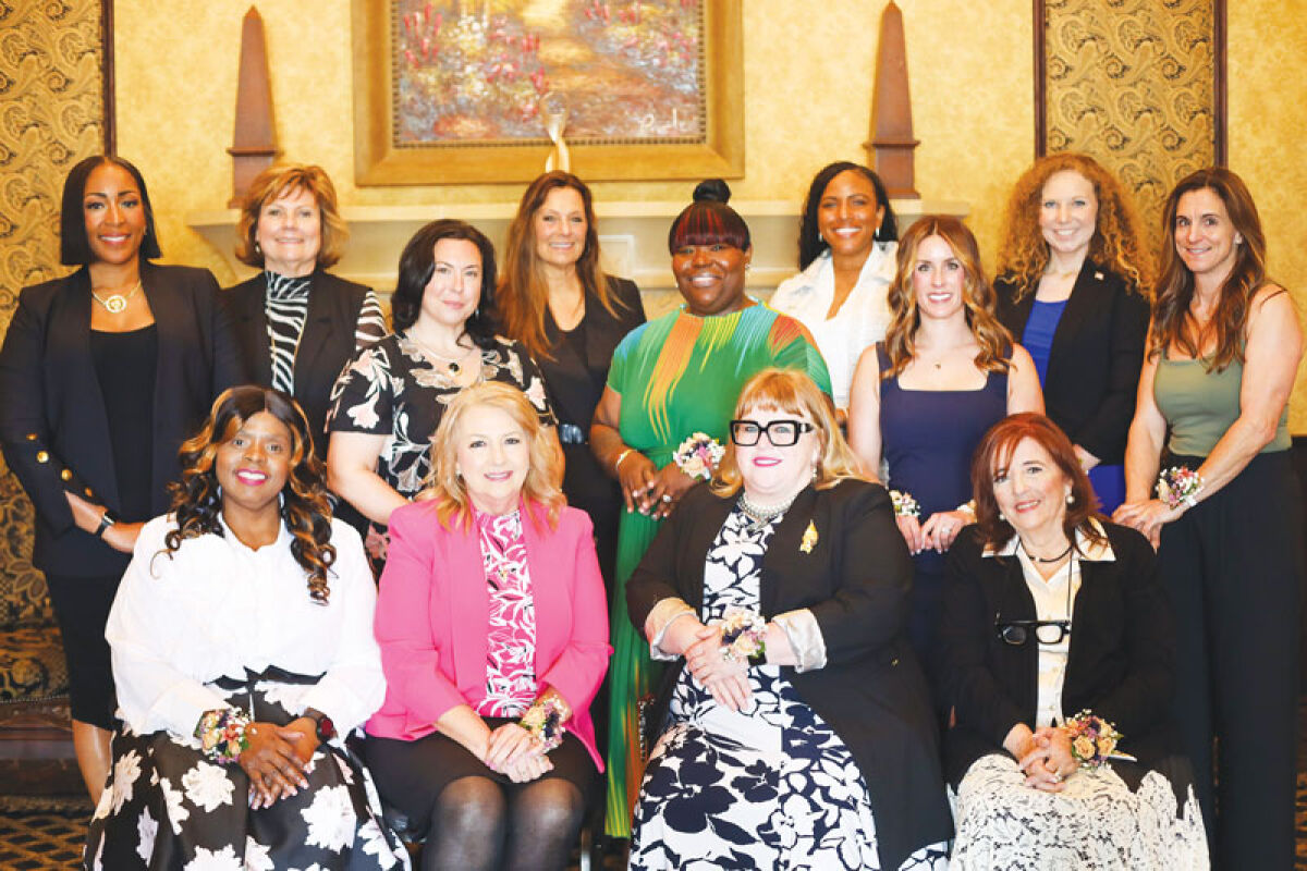  ATHENA Award nominees pose for a photo. 