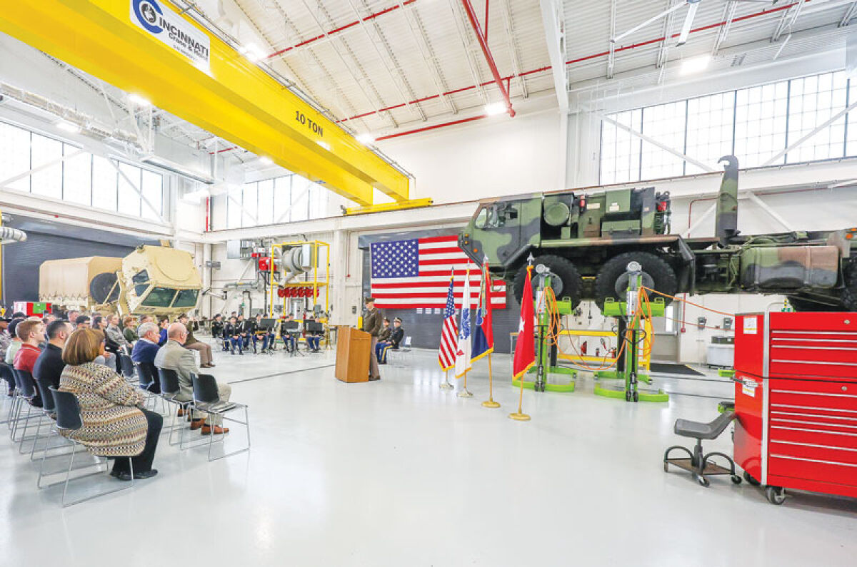  A new Area Maintenance Support Activity facility for the Army Reserve held a ribbon cutting in Southfield on April 16. 