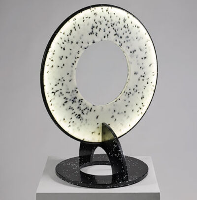  Cerroni’s piece is titled “Loop Lamp.” 