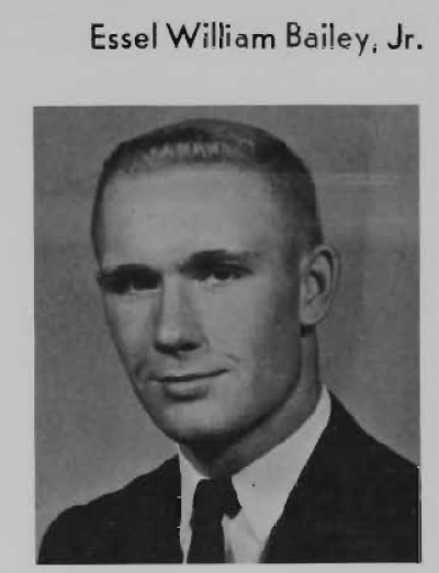  A yearbook photo shows Essel W. Bailey Jr., Cranbrook Schools Class of 1962.  