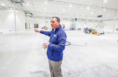  Sterling Heights Parks and Recreation Director Kyle Langlois talks about the under-renovation pickleball facility set to open this summer. 