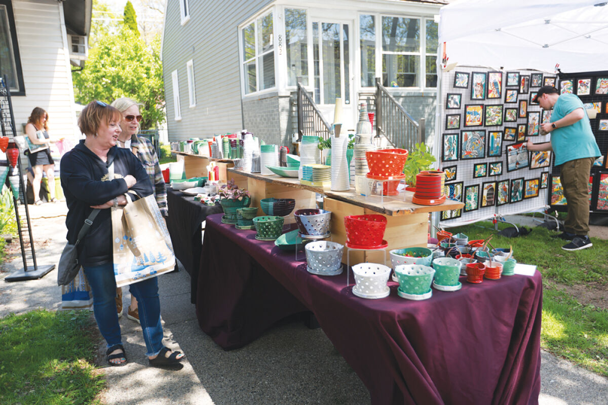  The Backyard Art Fair will return for its seventh year at homes around Ferndale and Oak Park on Saturday, May 9. 