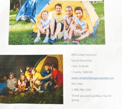  A new scam involves a flyer that has been circulating around Oakland County claiming to raise money for a camp for youth with special needs.  