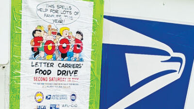  Letter carriers prepare for annual food drive 