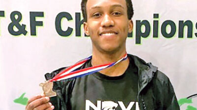  Senior track athlete makes record comeback following injury 