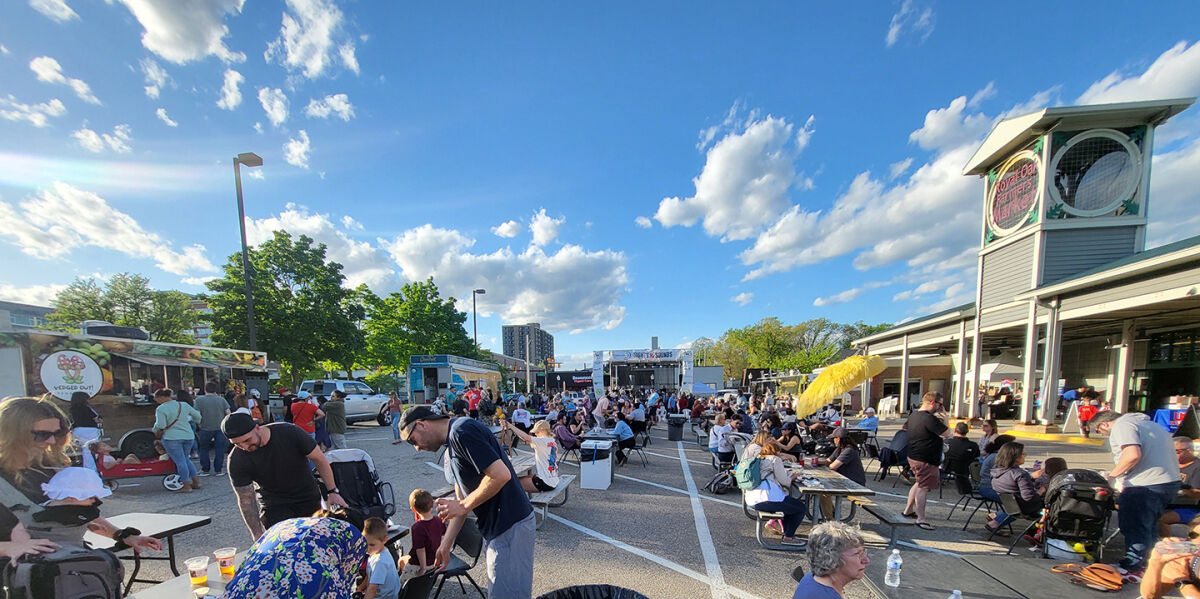  Sights & Sounds draws a good crowd to the Royal Oak Farmers Market.  