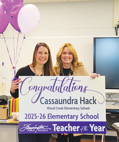  Inspired by her love of children and her grandmother, who was also a teacher, Cassie Hack enjoys her role as a special education resource room teacher at Wood Creek Elementary.  