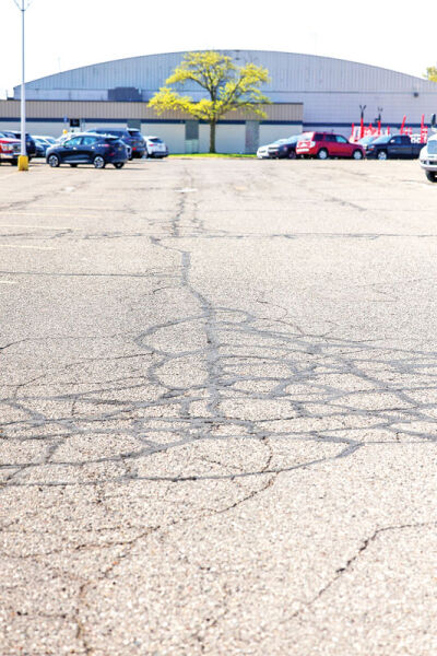  The city intends to use millage funds to repair the Civic Ice Arena parking lot at 20000 Stephens St. 