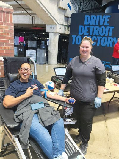  Blood donors are encouraged to donate regularly to help meet patient needs. One blood donation can impact three lives.  
