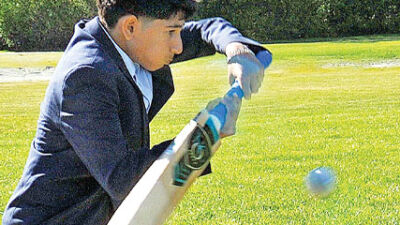  Community celebrates new cricket field 