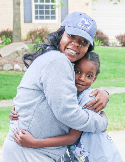 "It means a lot to me that we help out with the food drive,” Davis-Brown said.