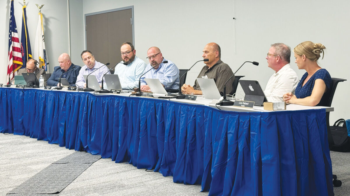  The Harrison Township Board of Trustees had a detailed discussion on May 26 about the collocation of marijuana businesses.  